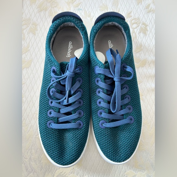 allbirds Shoes - Allbirds Tree Piper Sneakers Womens 10 Teal Knit Washable Sustainable Shoes